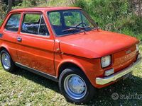 Usata Fiat 126 1970 Rosso Utilitaria