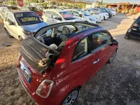 Usata Fiat 500C Lounge 69 CV (50 kW) 2009 Rosso Cabrio