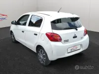 Usata Mitsubishi Space Star Intense 71 CV (52 kW) 2015 Bianco Utilitaria