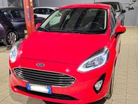 Usata Ford Fiesta Titanium 86 CV (63 kW) 2019 Rosso Berlina