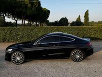 Usata Mercedes C250 Premium Plus 204 CV (150 kW) 2016 Nero Coupé