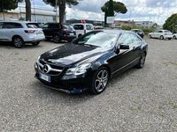 Usata Mercedes E220 170 CV (125 kW) 2016 Nero Coupé