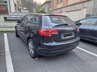 Usata Audi A3 Ambition 105 CV (77 kW) 2009 Nero Utilitaria