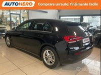 Usata Mercedes A180 Executive 116 CV (85 kW) 2019 Nero Berlina