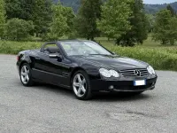 Käytetty Mercedes SL500 306 HP (225 kW) 2003 Musta Avoauto