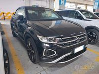 Usata VW T-Roc Cabriolet Style 150 CV (110 kW) 2024 Nero Cabrio