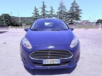 Usata Ford Fiesta Titanium 95 CV (69 kW) 2015 Blu Berlina