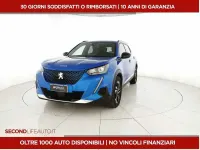 Usata Peugeot e-2008 Allure 100 kW (136 CV) 2022 Blu SUV