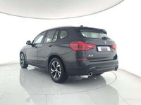 Usata BMW X3 184 CV (135 kW) 2021 Nero metallizzato SUV