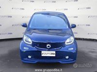 Usata Smart ForTwo Electric Drive Brabus 60 kW (82 CV) 2019 Blu Berlina