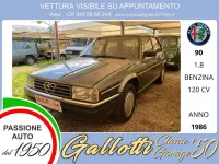 Usata Alfa Romeo 90 120 CV (88 kW) 1986 Grigio Berlina