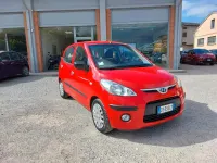 Usata Hyundai i10 Style 63 CV (46 kW) 2009 Rosso Utilitaria