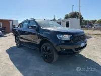 Usata Ford Ranger 200 CV (147 kW) 2018 Nero Pick-up