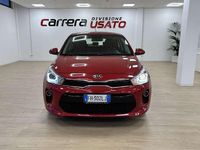 Usata Kia Rio Active 77 CV (56 kW) 2017 Rosso Berlina