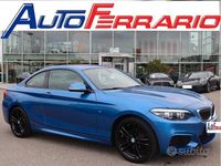 Usata BMW 218 M Sport 135 CV (99 kW) 2018 Blu Coupé