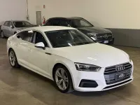 Usata Audi A5 190 CV (139 kW) 2019 Bianco Coupé