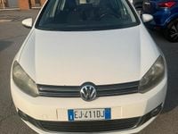 Usata VW Golf VI Highline 140 CV (102 kW) 2011 Bianco Utilitaria