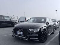 Usata Audi A3 Sportback Design 116 CV (85 kW) 2017 Nero Utilitaria