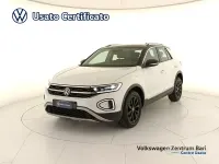 Usata VW T-Roc Style 110 CV (80 kW) 2023 Bianco SUV