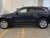 Usata Jaguar F-Pace Portfolio 179 CV (131 kW) 2016 Blu scuro SUV