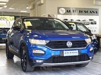 Usata VW T-Roc Advance 116 CV (85 kW) 2019 Blu SUV