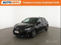 Usata Peugeot 208 Active 75 CV (55 kW) 2021 Nero Utilitaria