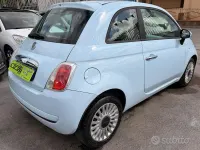 Usata Fiat 500 Pop 69 CV (50 kW) 2009 Blu Cabrio