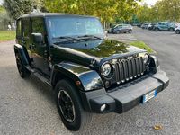 Usata Jeep Wrangler Unlimited Sahara 2012 Nero SUV
