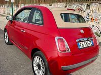 Usata Fiat 500C 2011 Rosso Cabrio