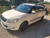 Usata Skoda Fabia Style 69 CV (50 kW) 2012 Bianco Station wagon