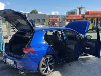 Usata VW Golf VIII R-line 150 CV (110 kW) 2021 Blu/azzurro Berlina