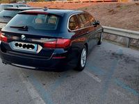 Begagnad BMW 525 Efficient Dynamics 218 HK (160 kW) 2014 Blå Kombi