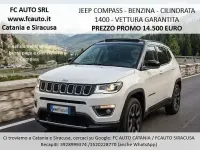 Usata Jeep Compass Night Eagle 140 CV (102 kW) 2018 Bianco SUV