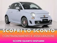 Usata Abarth 595C Turismo 159 CV (116 kW) 2014 Grigio Cabrio