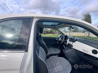Usata Fiat 500 Lounge 75 CV (55 kW) 2010 Bianco Utilitaria