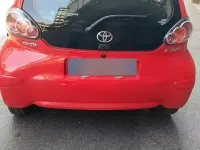 Usata Toyota Aygo 68 CV (50 kW) 2010 Rosso Utilitaria