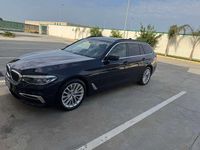Usata BMW 520 Luxury Line 190 CV (139 kW) 2020 Blu/azzurro Station wagon