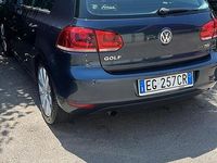 Usata VW Golf VI 105 CV (77 kW) 2011 Blu Utilitaria