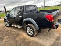 Usata Mitsubishi L200 Intense 136 CV (100 kW) 2007 Nero Pick-up