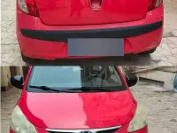Usata Hyundai i10 66 CV (48 kW) 2008 Rosso Utilitaria