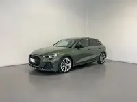 Usata Audi A3 S-Line 150 CV (110 kW) 2025 Verde distretto metallizzato Berlina