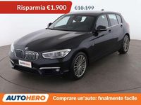 Usata BMW 118 150 CV (110 kW) 2017 Blu Utilitaria