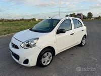 Usata Nissan Micra Visia 80 CV (58 kW) 2015 Bianco Utilitaria