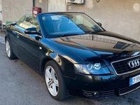 Usata Audi A4 Cabriolet 163 CV (119 kW) 2003 Nero Cabrio