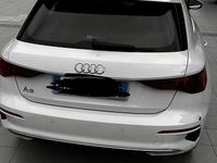 Usata Audi A3 150 CV (110 kW) 2023 Bianco Berlina
