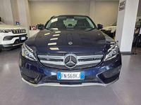 Usata Mercedes C220 170 CV (125 kW) 2018 Blu/azzurro Berlina