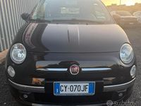 Usata Fiat 500 Lounge 69 CV (50 kW) 2014 Nero Cabrio