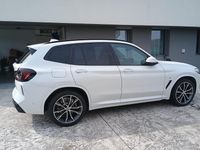 Usata BMW X3 M Sport 190 CV (139 kW) 2022 Bianco SUV