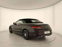 Usata Mercedes C220 Premium 194 CV (142 kW) 2019 Nero Cabrio