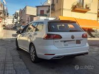 Usata VW Golf VII 115 CV (84 kW) 2019 Bianco Station wagon